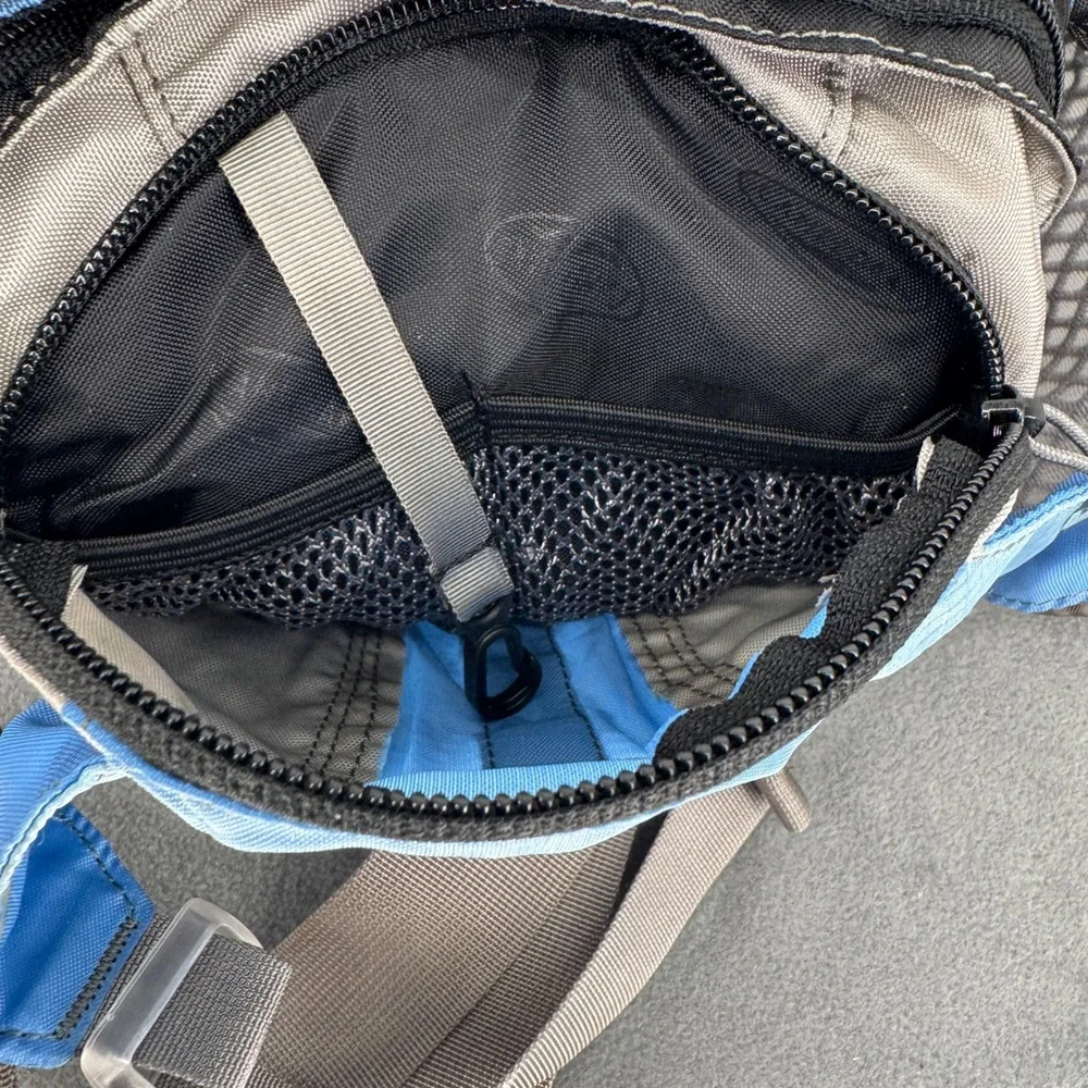 Vintage CamelBak FlashFlo Hydration Waist Pack Blue Hiking Fanny Bag No Bladder